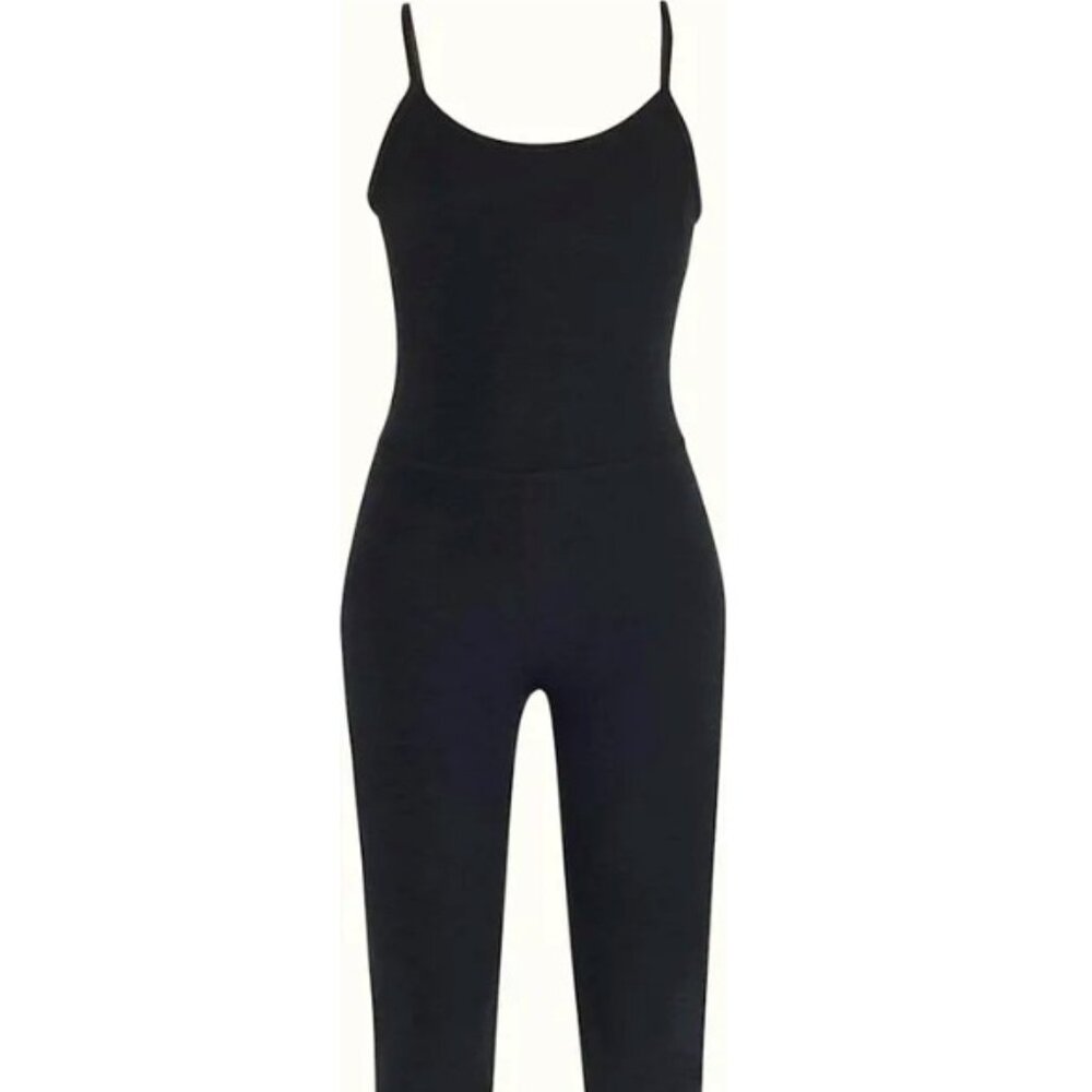 Beyond Yoga Black No Sleeve Jumper Size Small Adjustable Spaghetti Straps